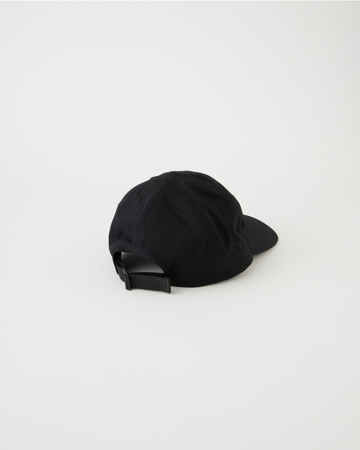 COTTON TWILL 6P CAP 詳細画像 BLACK 2