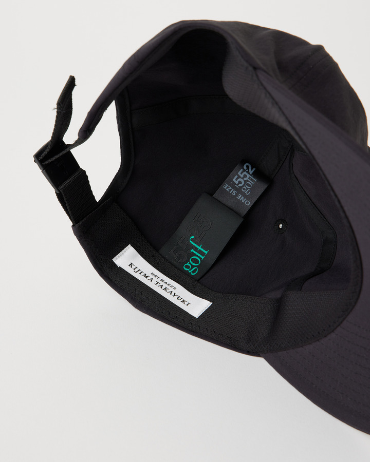 COTTON TWILL 6P CAP 詳細画像 BLACK 4