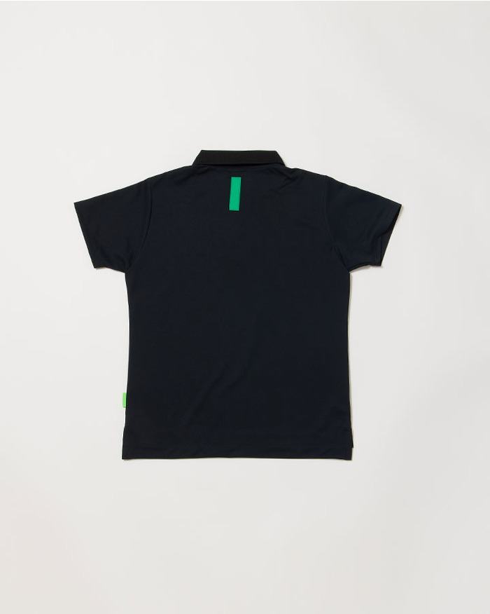 【WOMEN'S】S/SLEEVE Z/UP GOLF SHIRT 詳細画像 BLACK 2