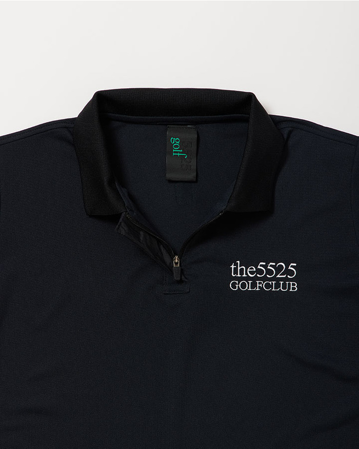 【WOMEN'S】S/SLEEVE Z/UP GOLF SHIRT 詳細画像 BLACK 3