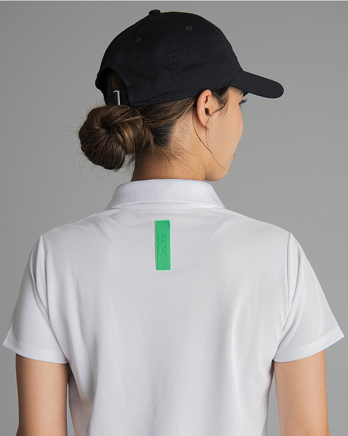 【WOMEN'S】S/SLEEVE Z/UP GOLF SHIRT 詳細画像 WHITE 8