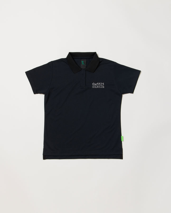 【WOMEN'S】S/SLEEVE Z/UP GOLF SHIRT 詳細画像 BLACK 1