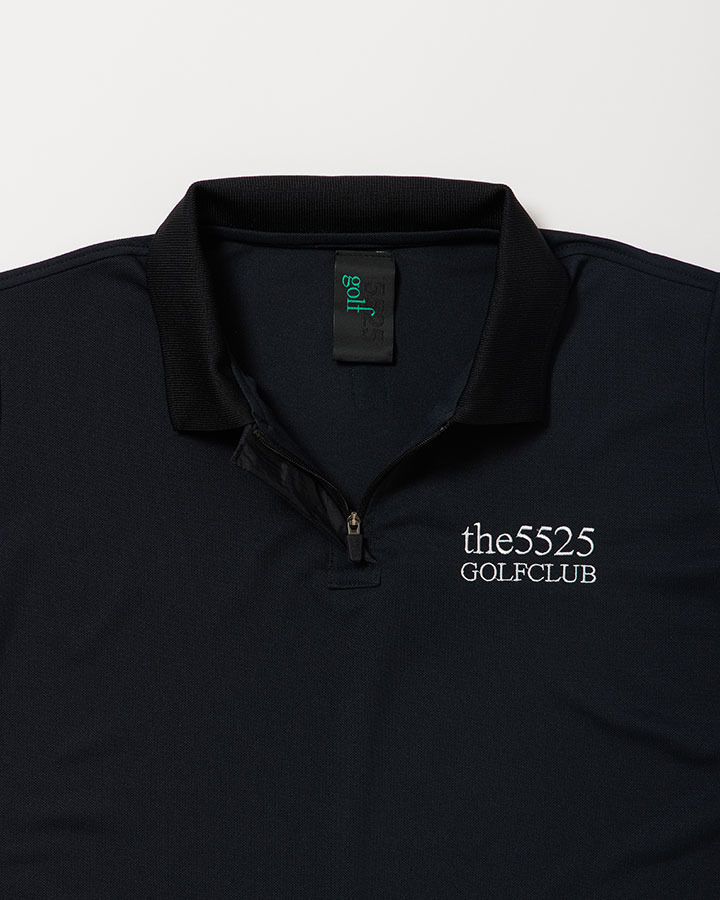 【WOMEN'S】S/SLEEVE Z/UP GOLF SHIRT 詳細画像 BLACK 3