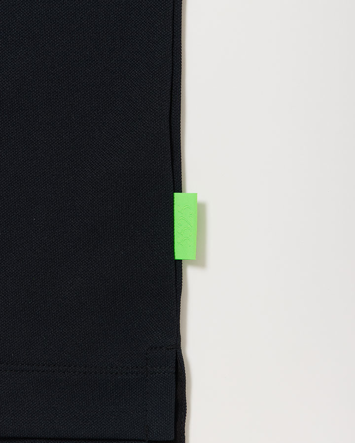 【WOMEN'S】S/SLEEVE Z/UP GOLF SHIRT 詳細画像 BLACK 4