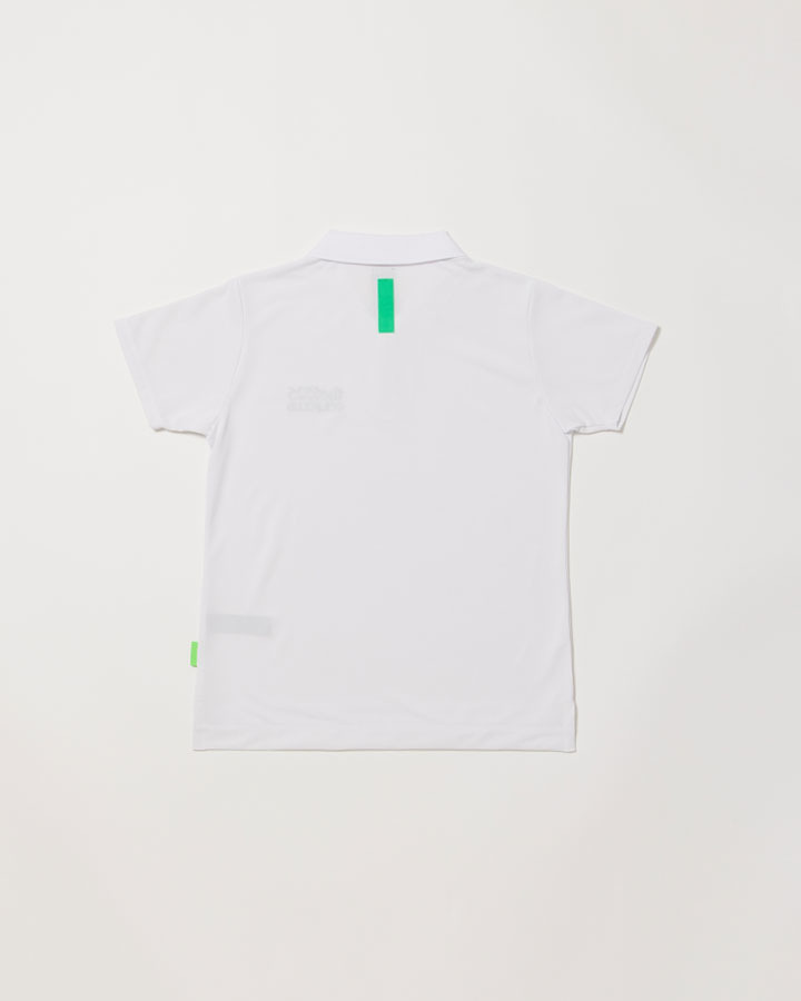 【WOMEN'S】S/SLEEVE Z/UP GOLF SHIRT 詳細画像 WHITE 2