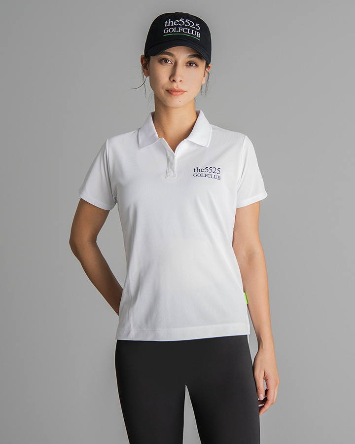 【WOMEN'S】S/SLEEVE Z/UP GOLF SHIRT 詳細画像 WHITE 7