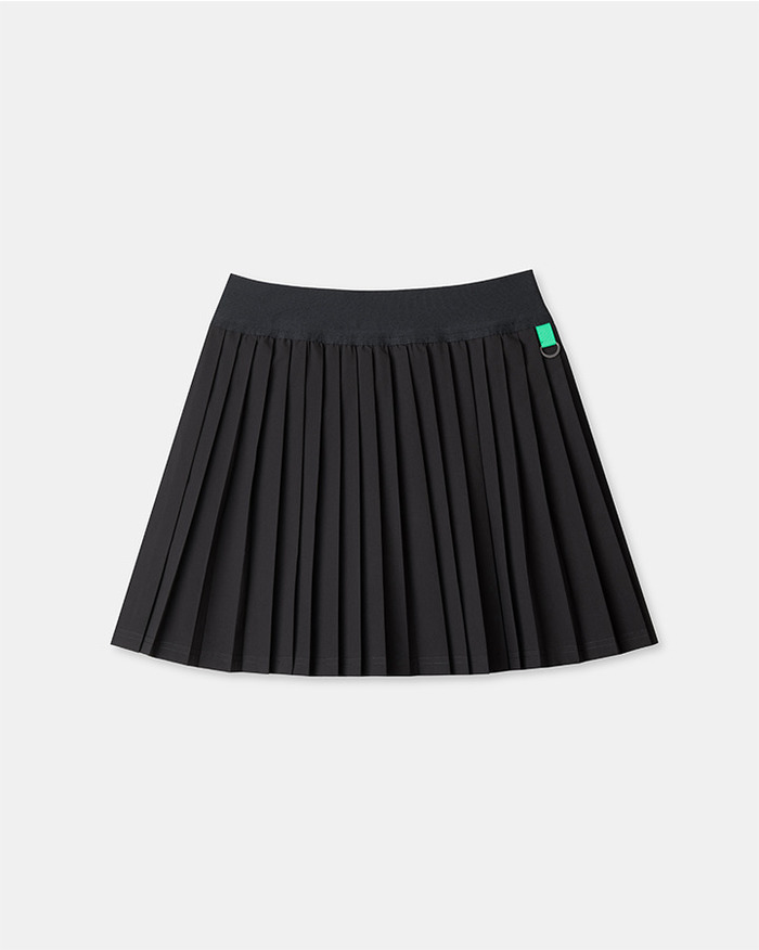 【5525 &times; MAICHI】STRETCH PLEATS SKIRT 詳細画像 BLACK 4
