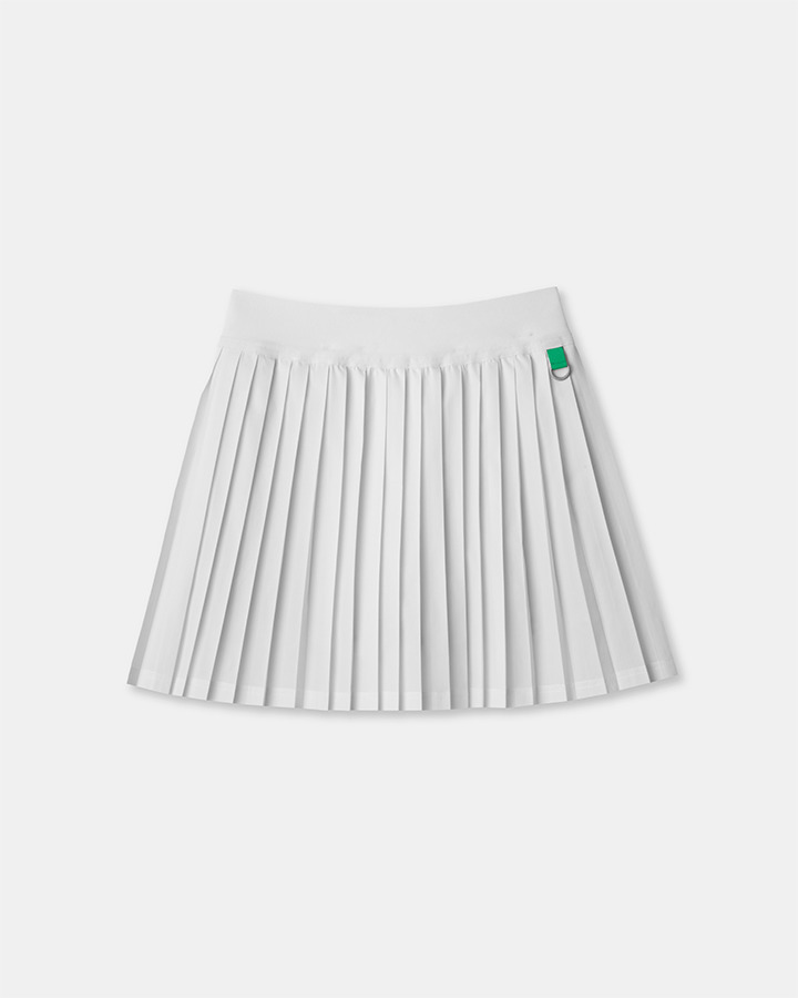 【5525 &times; MAICHI】STRETCH PLEATS SKIRT 詳細画像 WHITE 3