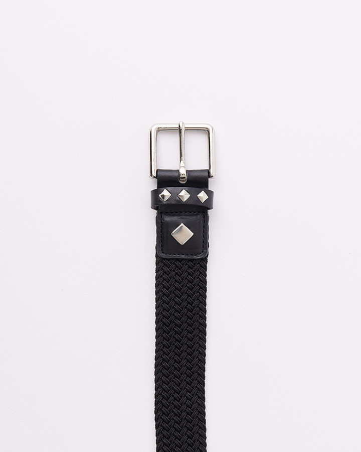 SQ STUDS MESH BELT 詳細画像 BLACK 2