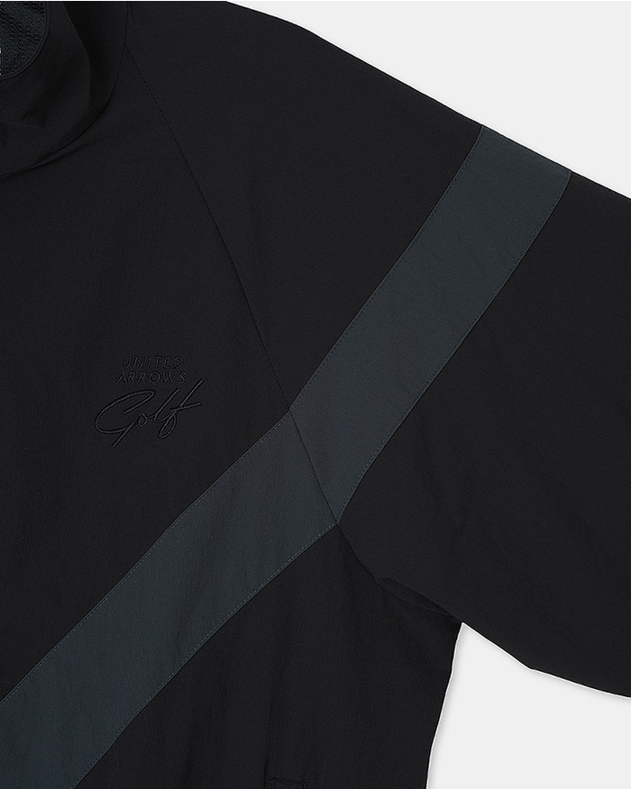 【5525 &times; UNITED ARROWS GOLF】5525 V-LINE BLOUSON 詳細画像 BLACK 7