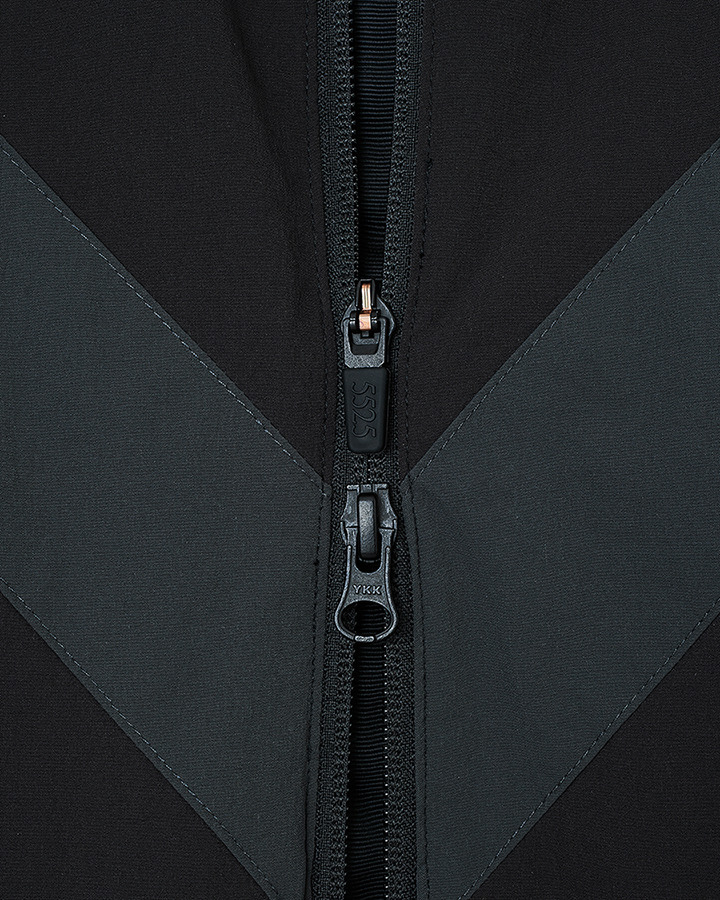 【5525 &times; UNITED ARROWS GOLF】5525 V-LINE BLOUSON 詳細画像 BLACK 6