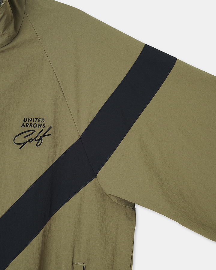 【5525 &times; UNITED ARROWS GOLF】5525 V-LINE BLOUSON 詳細画像 OLIVE 7