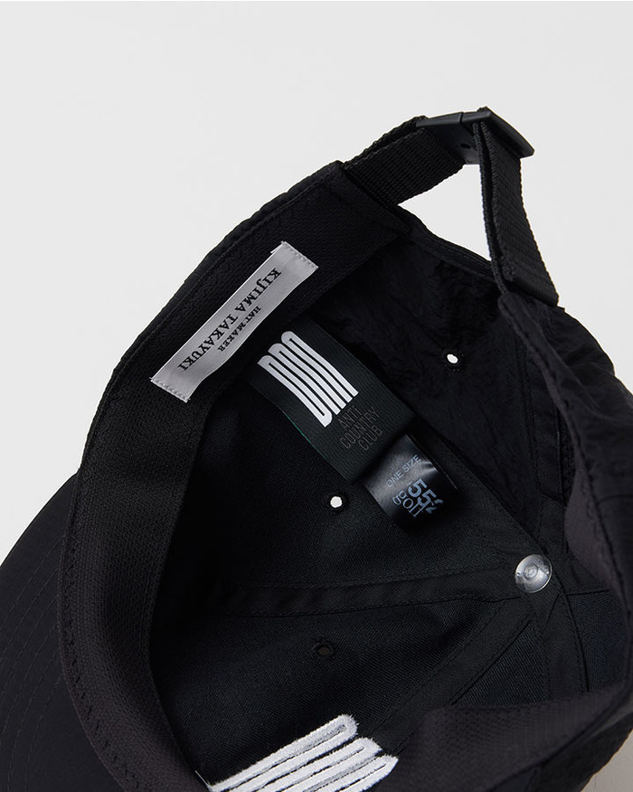 5525 x DNA A/COUNTRY CLUB KIJIMA CAP 詳細画像 BLACK 3