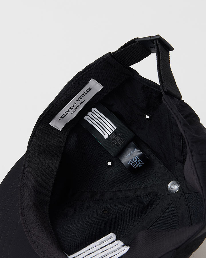 5525 x DNA A/COUNTRY CLUB KIJIMA CAP 詳細画像 BLACK 3
