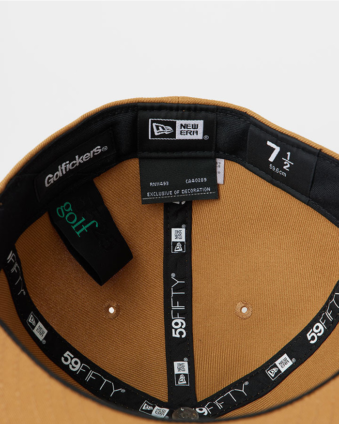 5525GOLFICKERS NEWERA CAP 詳細画像 WHEAT 4