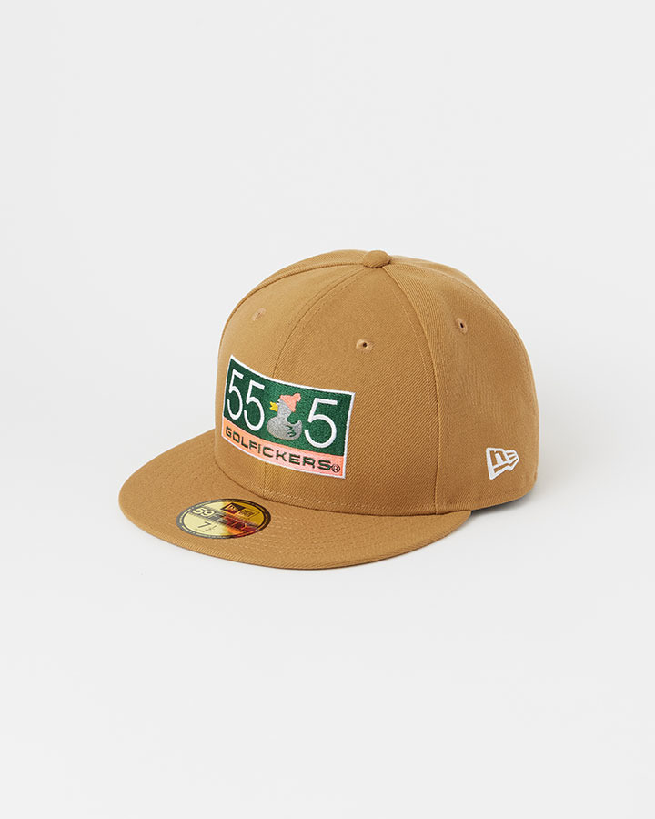 5525GOLFICKERS NEWERA CAP 詳細画像 WHEAT 2