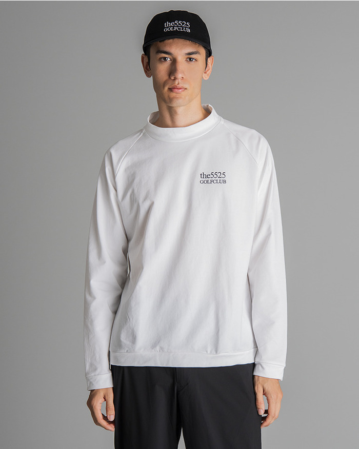 MOCK NECK L/SLEEVE 詳細画像 WHITE 5