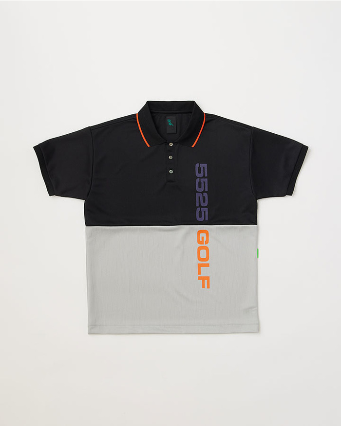 COLOR PANEL GOLF SHIRT