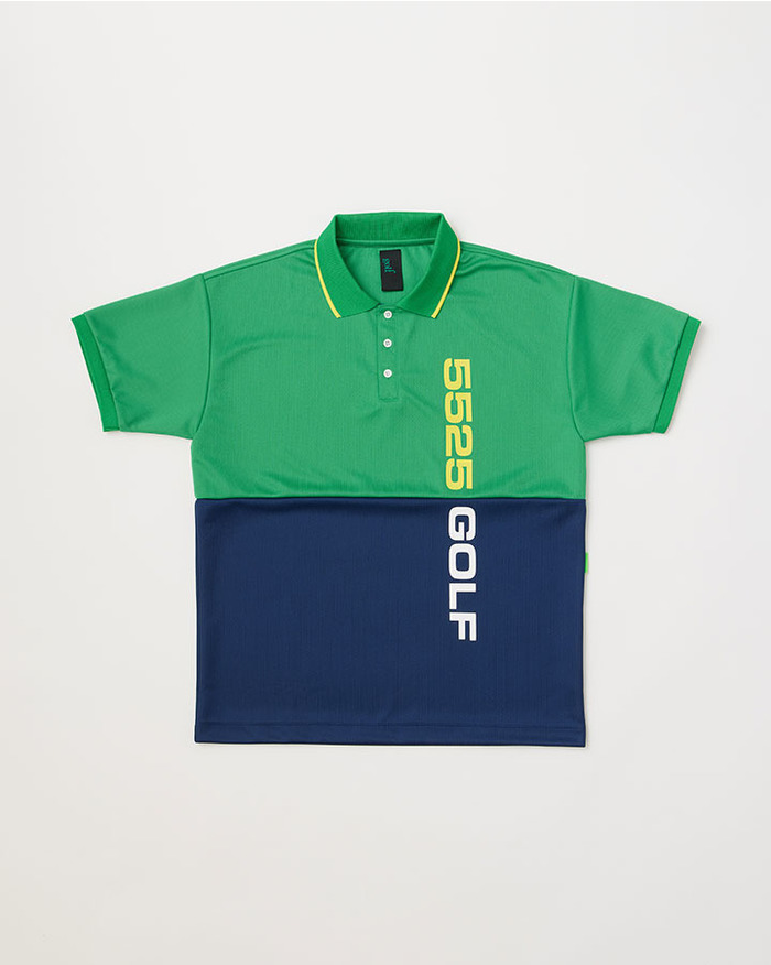 COLOR PANEL GOLF SHIRT