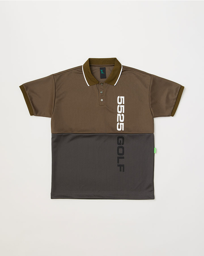 COLOR PANEL GOLF SHIRT
