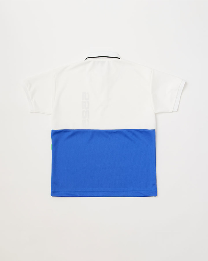 COLOR PANEL GOLF SHIRT 詳細画像 WHITE/ROYAL 2