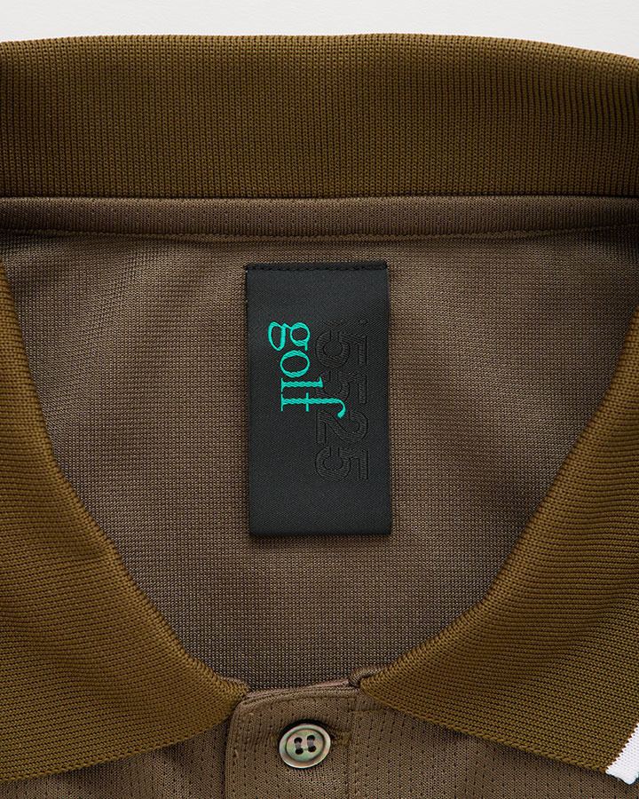 COLOR PANEL GOLF SHIRT 詳細画像 OLIVE/GRAY 4