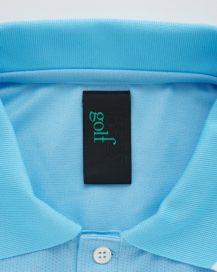 COLOR PANEL GOLF SHIRT 詳細画像 SAX/PURPLE 4