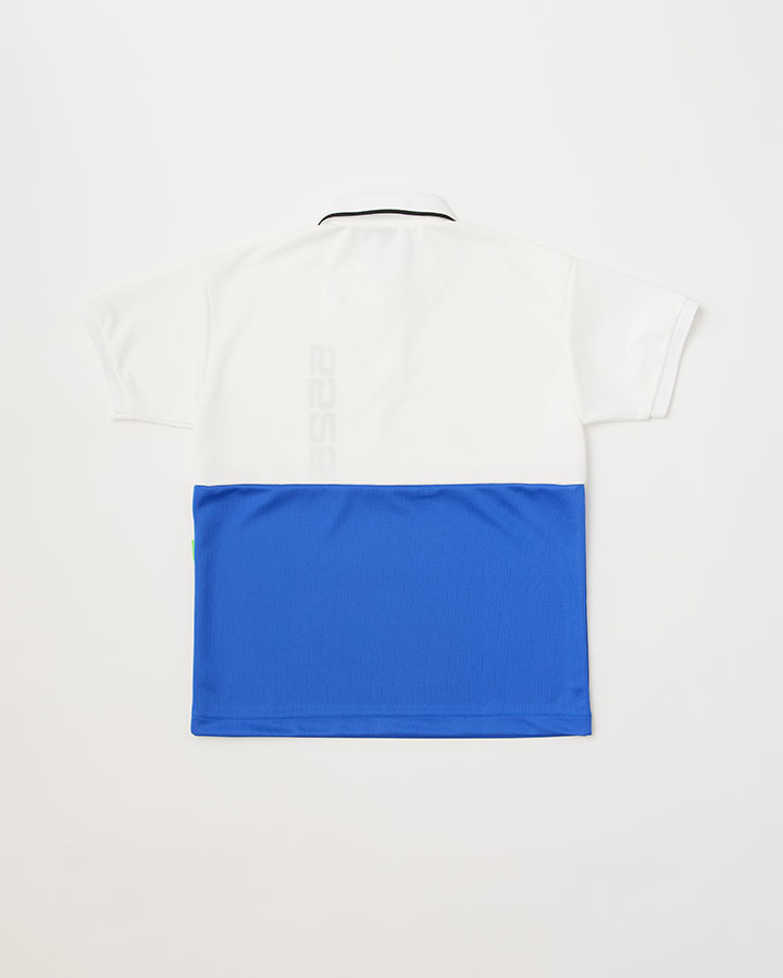 COLOR PANEL GOLF SHIRT 詳細画像 WHITE/ROYAL 2