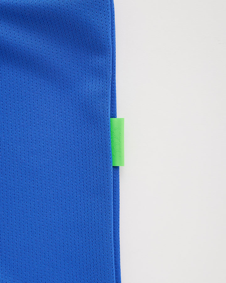 COLOR PANEL GOLF SHIRT 詳細画像 WHITE/ROYAL 5