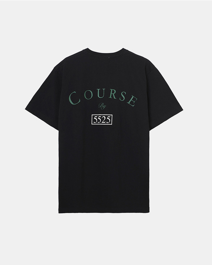 COURSE BY 5525 T-SHIRT 0221 詳細画像 BLACK 5