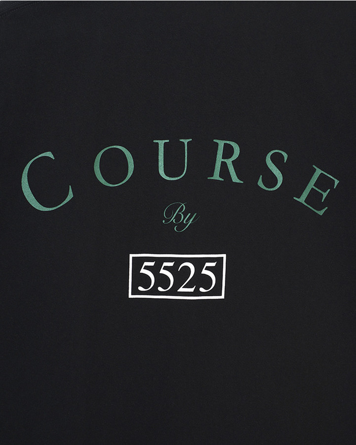 COURSE BY 5525 T-SHIRT 0221 詳細画像 BLACK 6