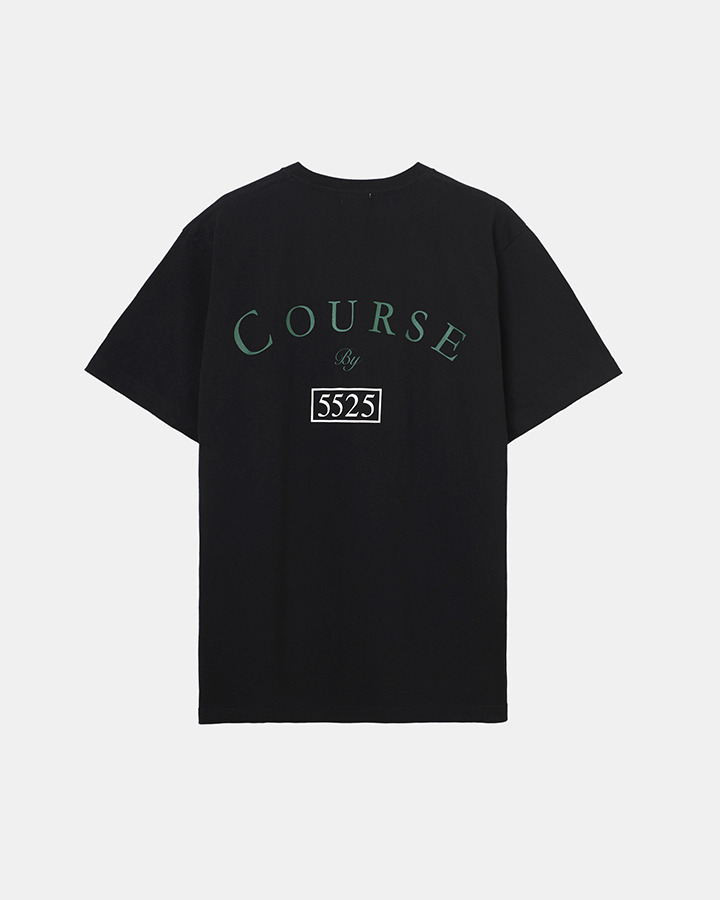 COURSE BY 5525 T-SHIRT 0221 詳細画像 BLACK 5