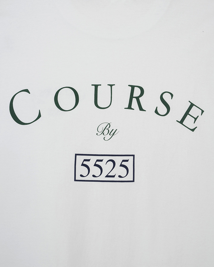 COURSE BY 5525 T-SHIRT 0221 詳細画像 WHITE 6
