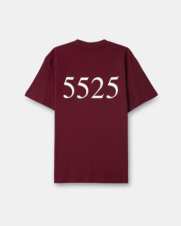 5525 BOX LOGO TEE 詳細画像 BURGUNDY 6