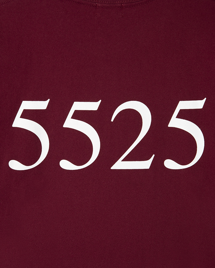 5525 BOX LOGO TEE 詳細画像 BURGUNDY 7