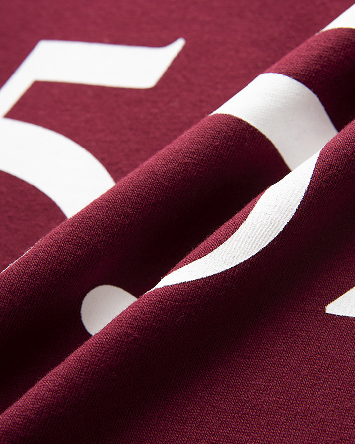 5525 BOX LOGO TEE 詳細画像 BURGUNDY 8