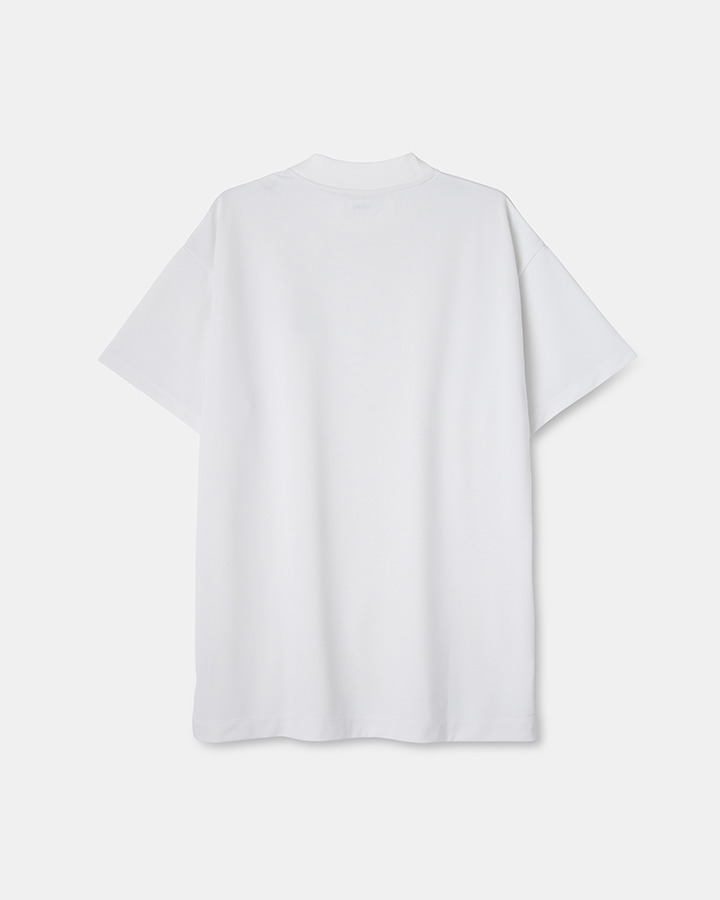5525 MOCK NECK TEE 詳細画像 WHITE 6