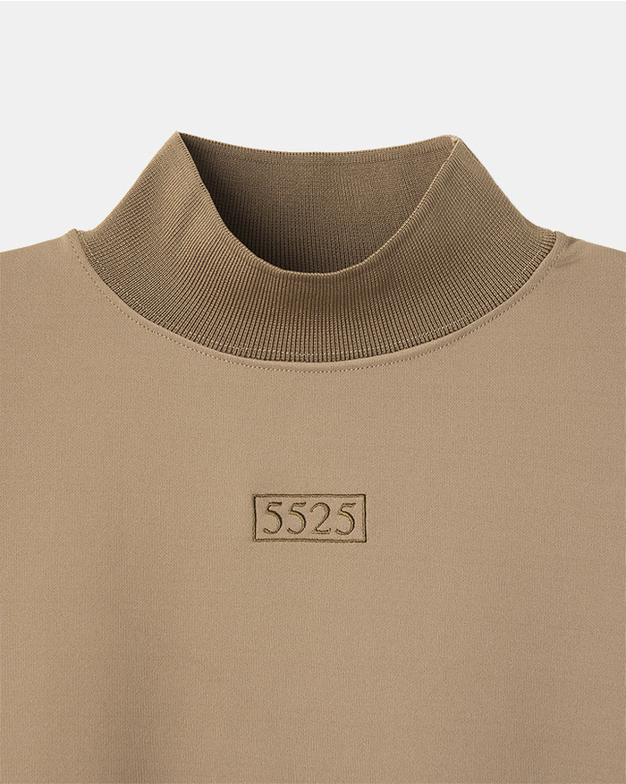 【WOMEN'S】5525 W MOCK NECK 詳細画像 BEIGE 2