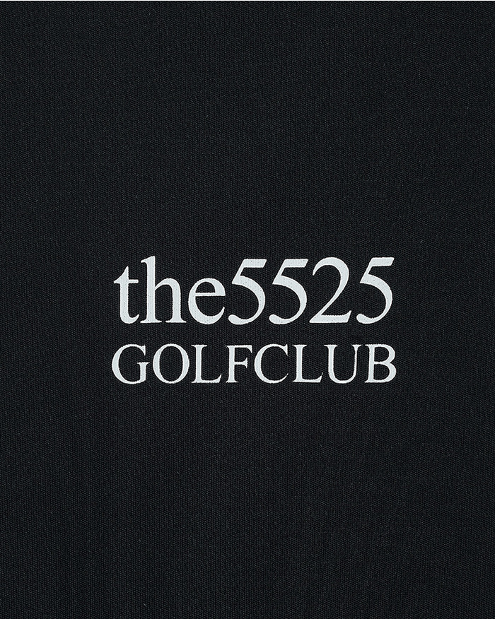 【5525 &times; UNITED ARROWS GOLF】5525 S/S PL 詳細画像 BLACK 5