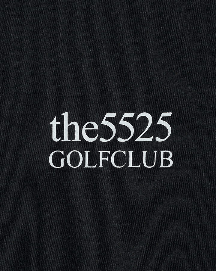 【5525 &times; UNITED ARROWS GOLF】5525 S/S PL 詳細画像 BLACK 5