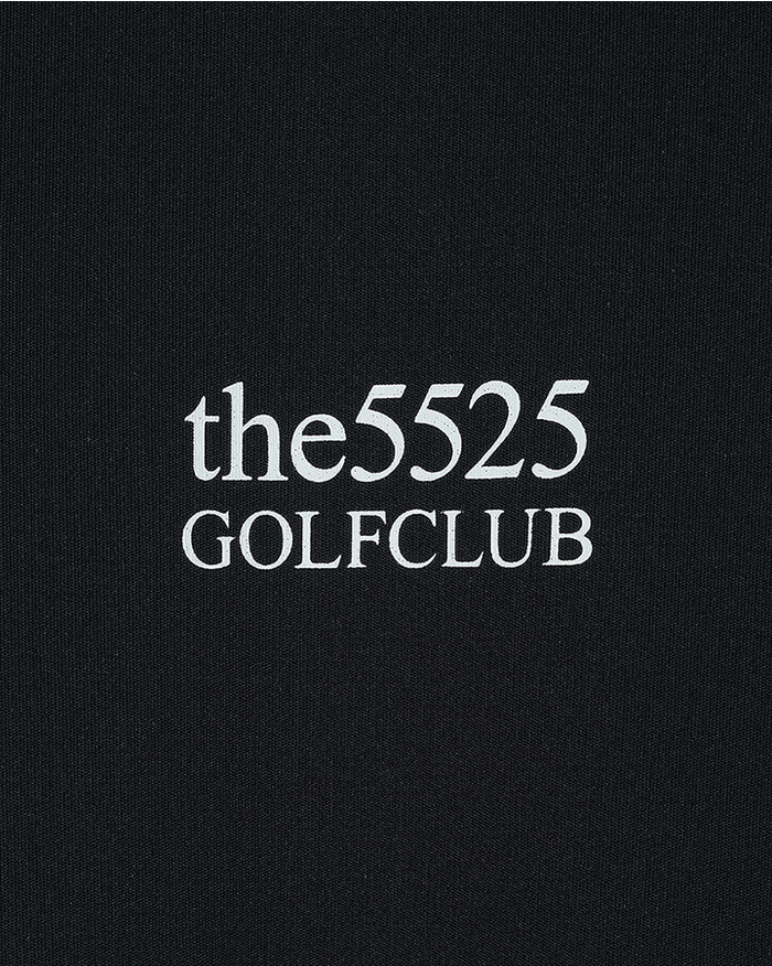 【5525 &times; UNITED ARROWS GOLF】5525 S/S MOCK 詳細画像 BLACK 4