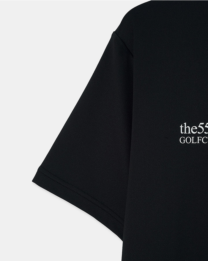 【5525 &times; UNITED ARROWS GOLF】5525 S/S MOCK 詳細画像 BLACK 5