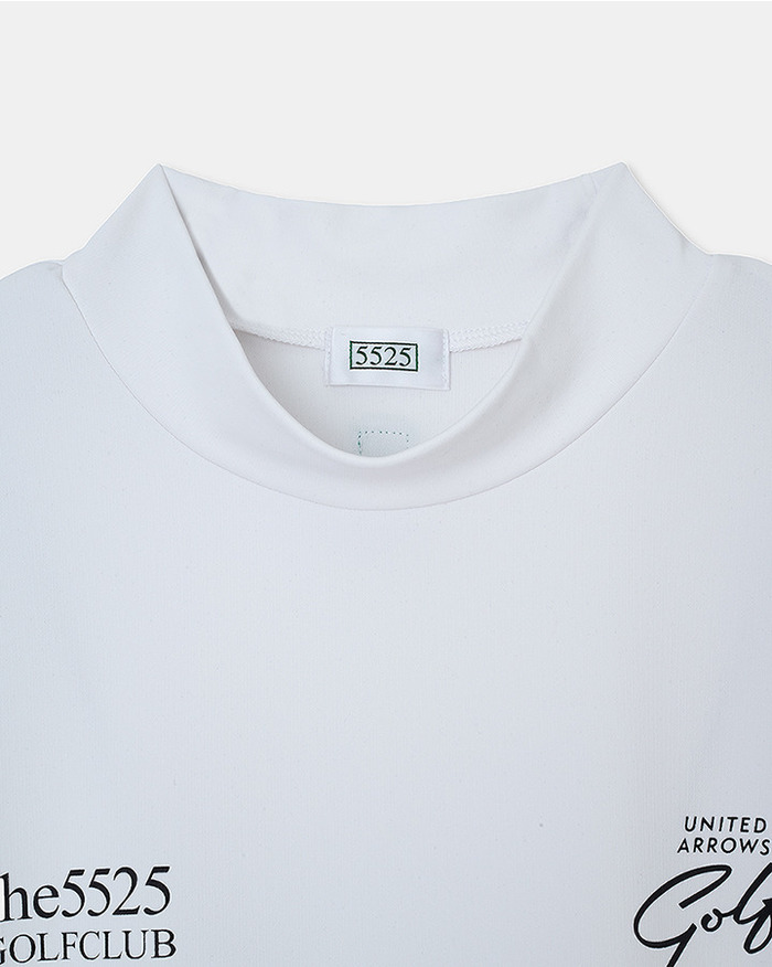 【5525 &times; UNITED ARROWS GOLF】5525 S/S MOCK 詳細画像 WHITE 2