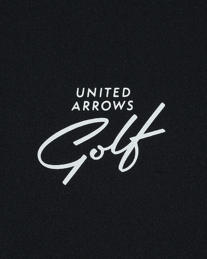 【5525 &times; UNITED ARROWS GOLF】5525 S/S MOCK 詳細画像 BLACK 3