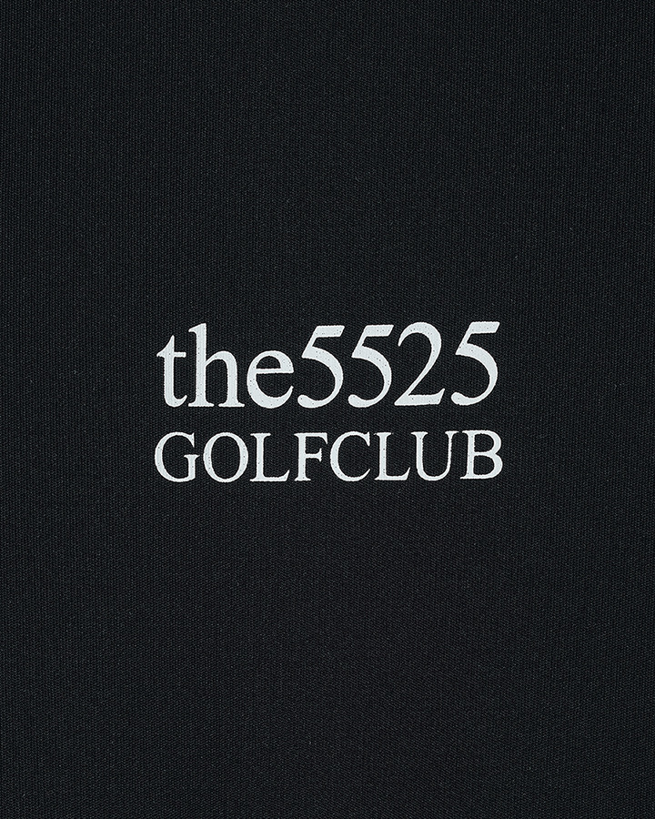 【5525 &times; UNITED ARROWS GOLF】5525 S/S MOCK 詳細画像 BLACK 4