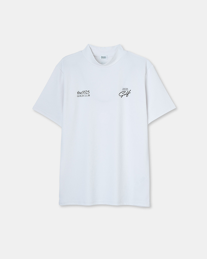 【5525 &times; UNITED ARROWS GOLF】5525 S/S MOCK 詳細画像 WHITE 1