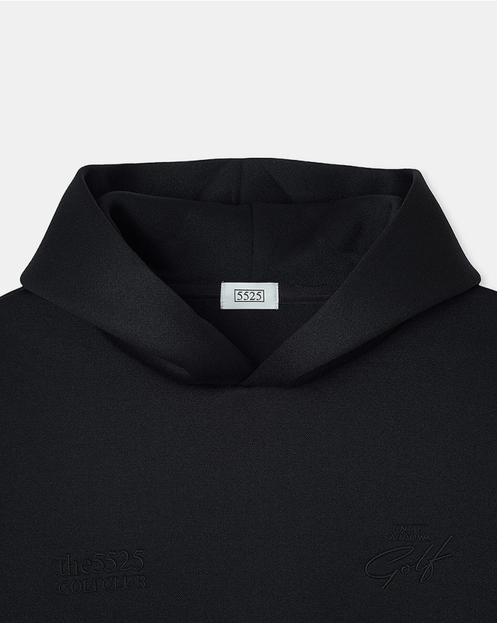 【5525 &times; UNITED ARROWS GOLF】5525 L/S HOOD PK 詳細画像 BLACK 2