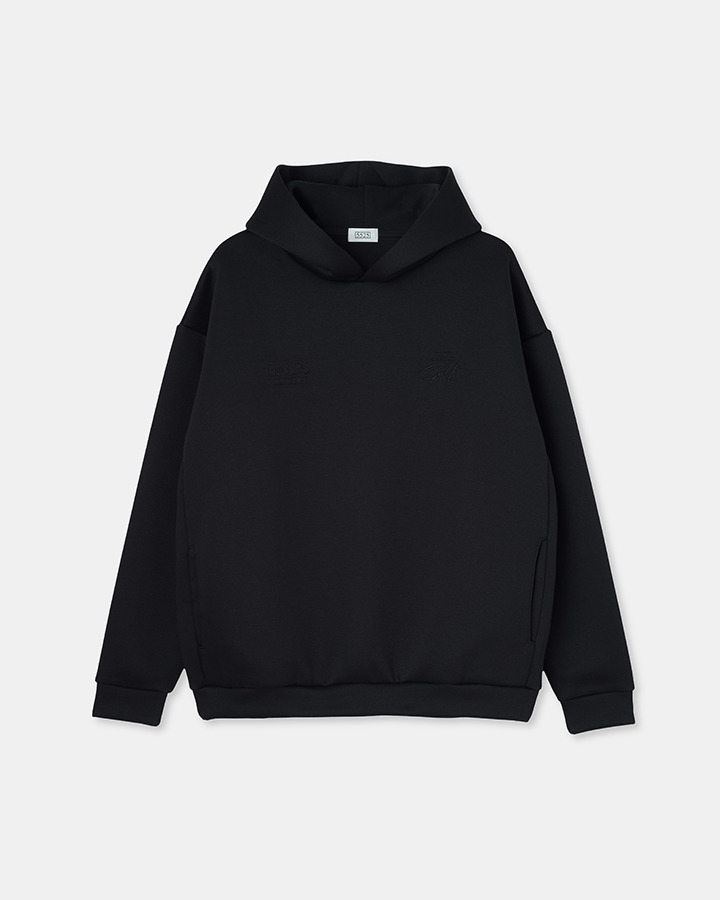 【5525 &times; UNITED ARROWS GOLF】5525 L/S HOOD PK 詳細画像 BLACK 1