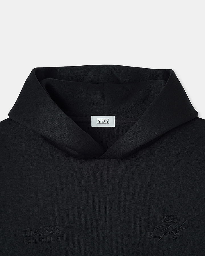 【5525 &times; UNITED ARROWS GOLF】5525 L/S HOOD PK 詳細画像 BLACK 2