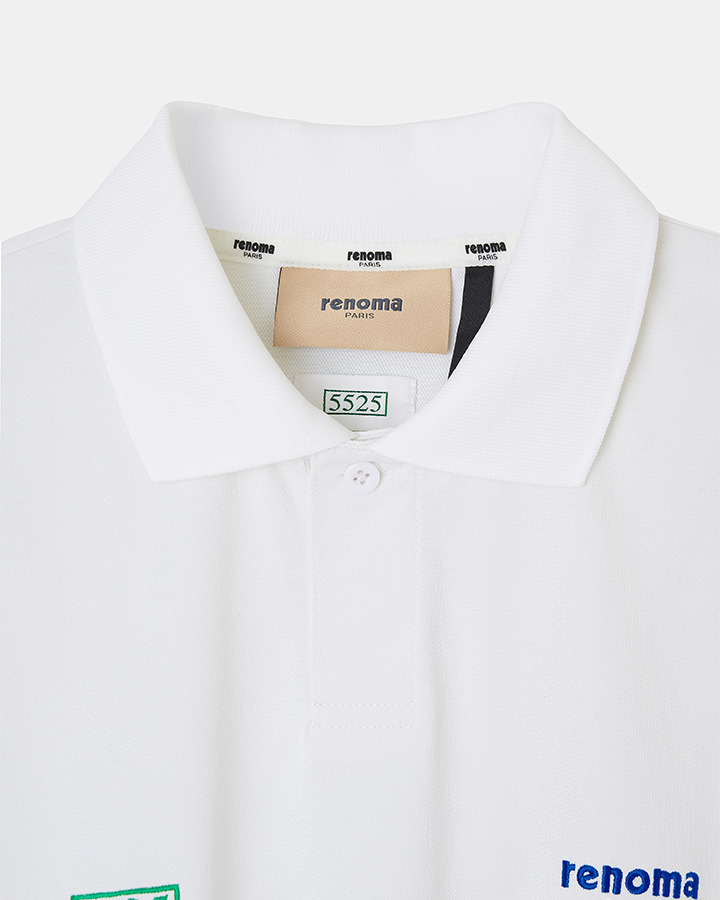 renoma golf 5525 POLO 詳細画像 WHITE 2